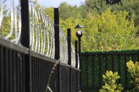 Saforest Villa Ardic Security Razor Wires on the Fences